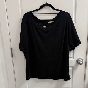 Free People We the Free Viola Open Back Shirt‎ Size Large